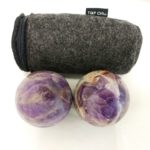 Amethyst Baoding Balls