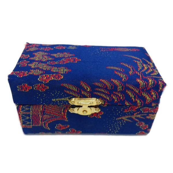 Blue baoding ball brocade box