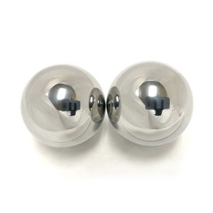 Baoding balls made from solid chrome steel