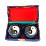 Yin and Yang Symbol Baoding Balls
