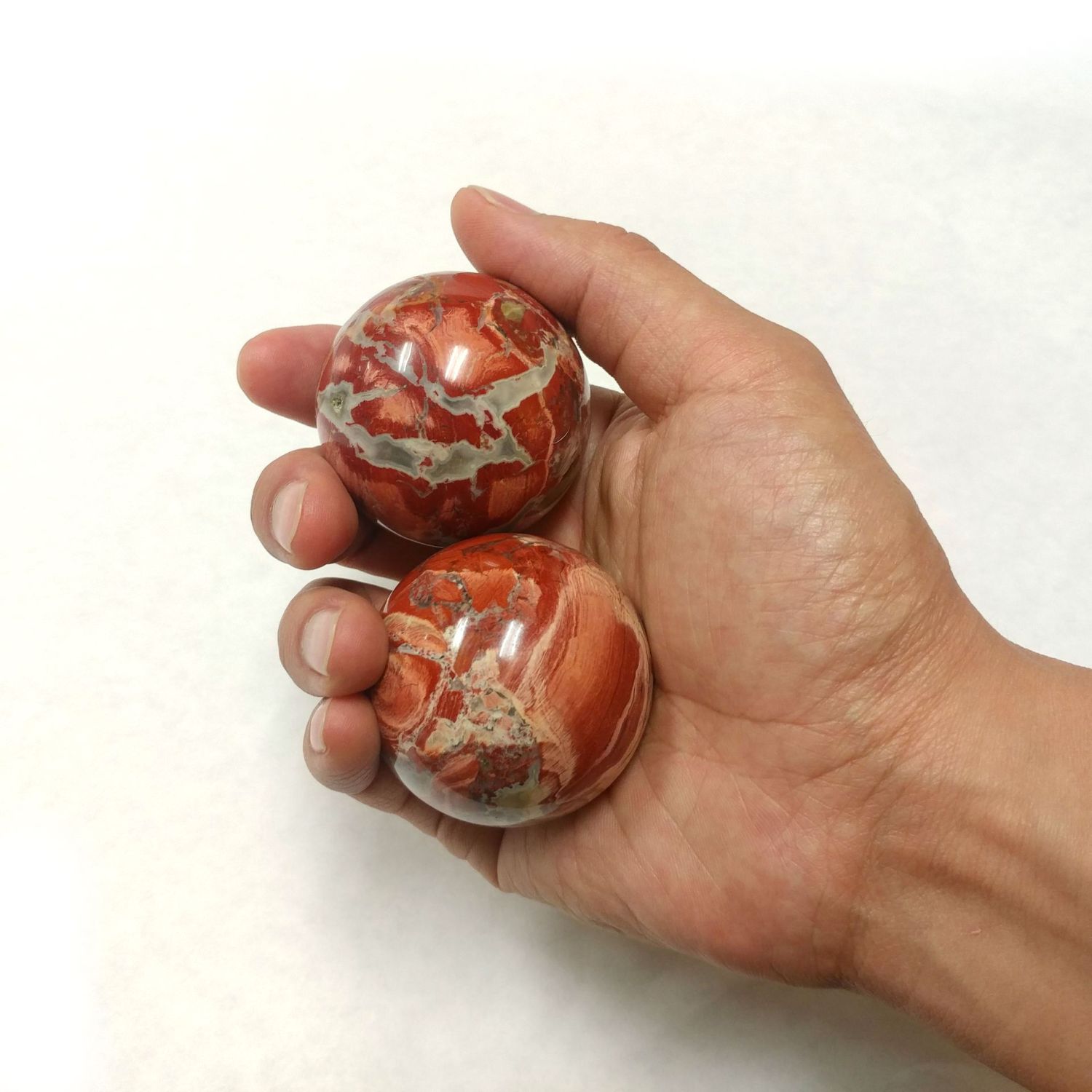 Brecciated Jasper Baoding Balls - BaodingBalls.com