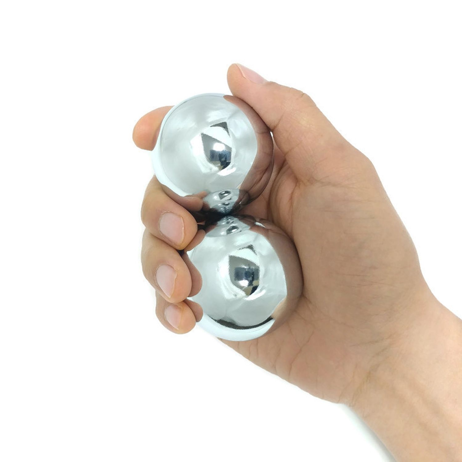 Chrome Chiming Baoding Balls