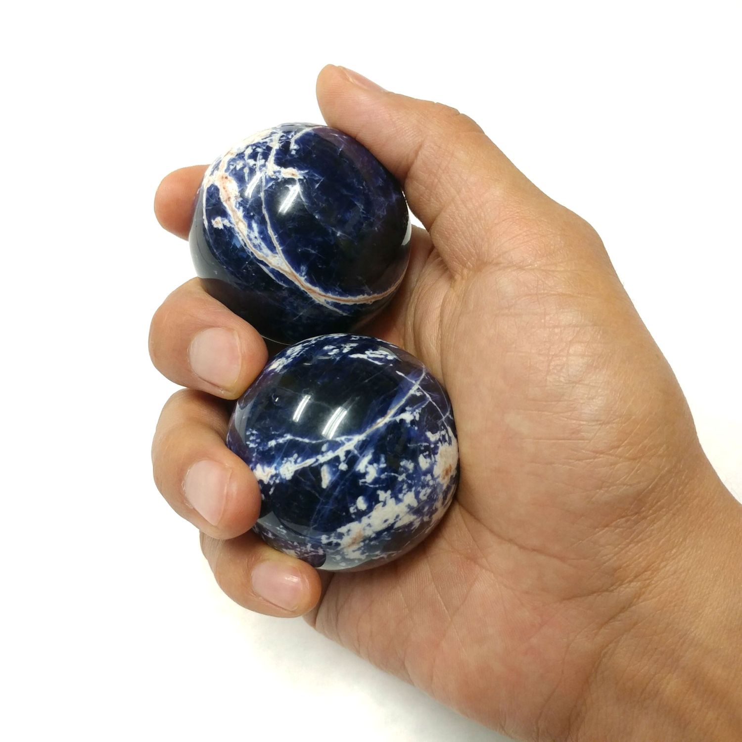 Sodalite Baoding Balls