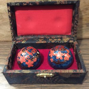 Vintage happiness baoding balls