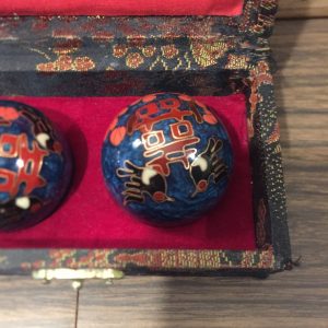 Vintage happiness baoding balls