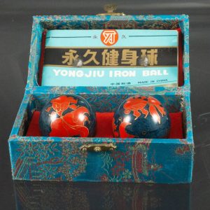 Vintage fish baoding balls