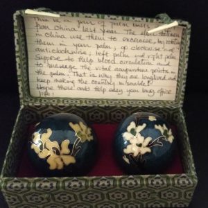 Vintage flower baoding balls