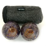 Amethyst Orgonite Baoding Balls