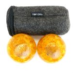 Citrine Orgonite Baoding Balls