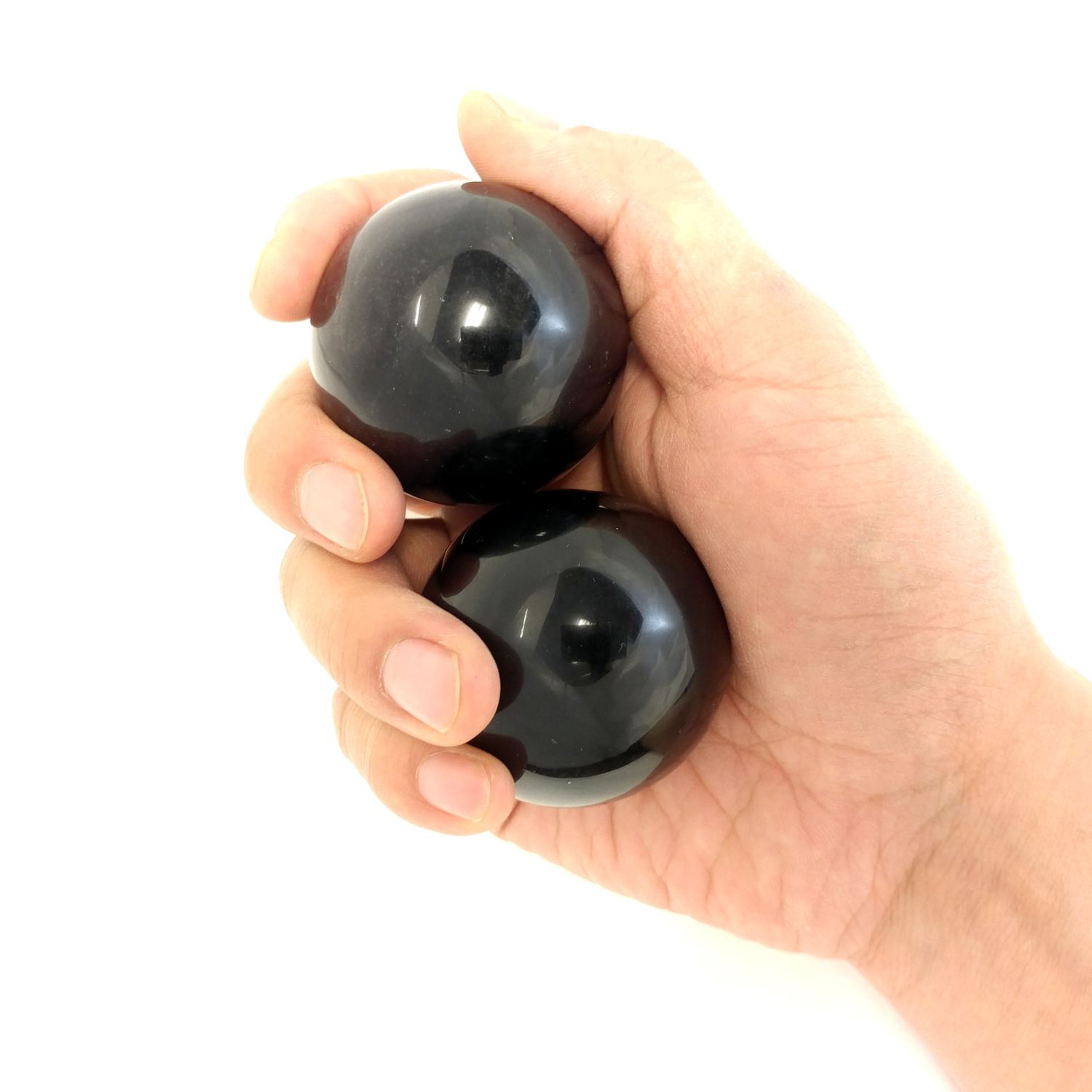 Black Obsidian Baoding Balls
