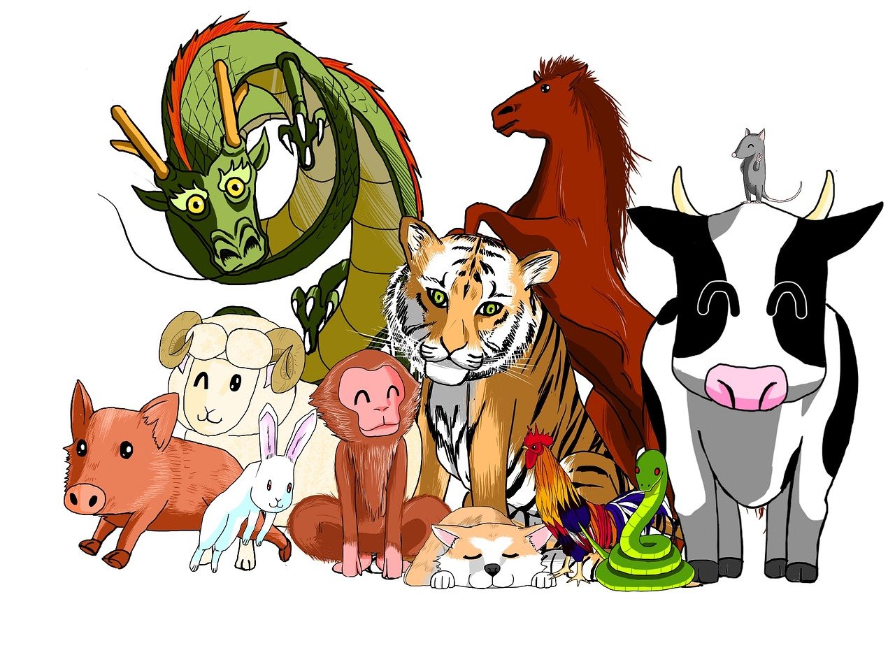 Chinese zodiac animals