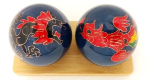 Dragon Chinese zodiac baoding balls