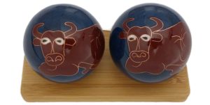 Ox Chinese zodiac baoding balls