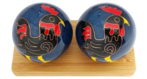 Rooster Chinese zodiac baoding balls