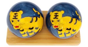 Tiger Chinese zodiac baoding balls